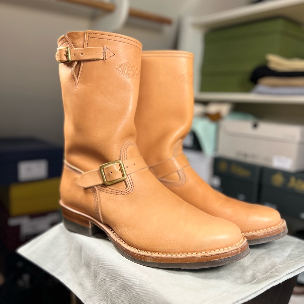 Wesco. “Mister Lou” Leather engineer boot.